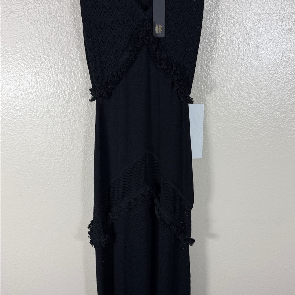 House of Harlow 1960 Mags Maxi Dress in Black - Picture 5 of 11